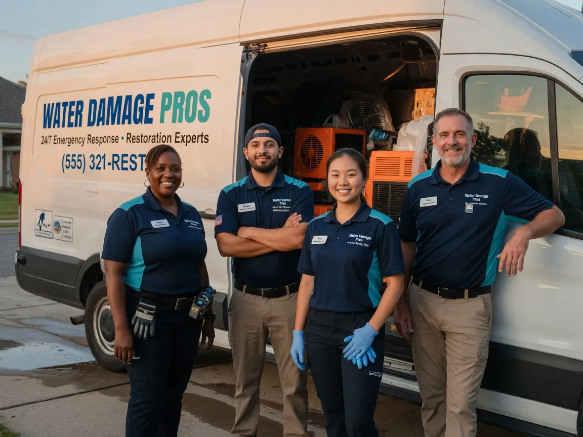 Water Damage Restoration company in Hessmer, LA
