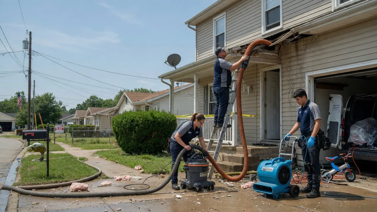 Water Damage Restoration in Hessmer, LA near me